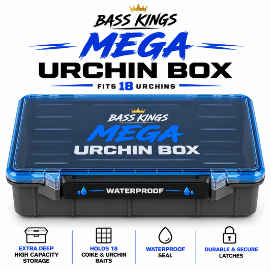 Bass Kings Mega Urchin Box | Premium Urchin Bait Storage