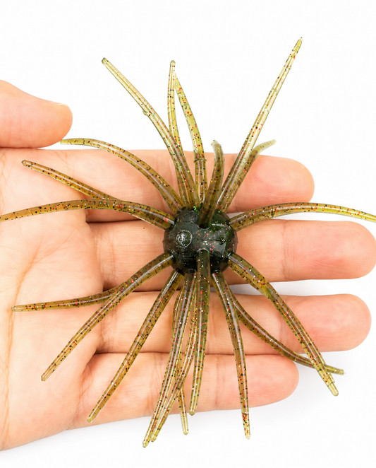 19mm Earth Worm Coike Style Tentacle Creature Bait – Floating TPE Sea Urchin Soft Bait