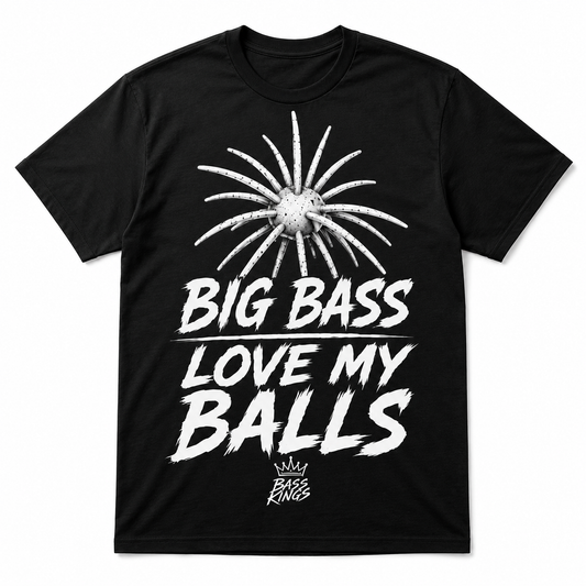 Big Bass Love My Urchin Funny Fishing T-Shirt | Urchin Coike Angler Graphic Tee