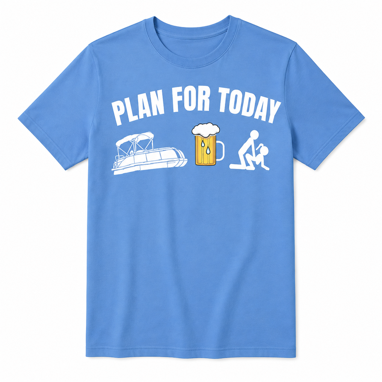 Plans For Today Funny Boating Sports T-Shirt