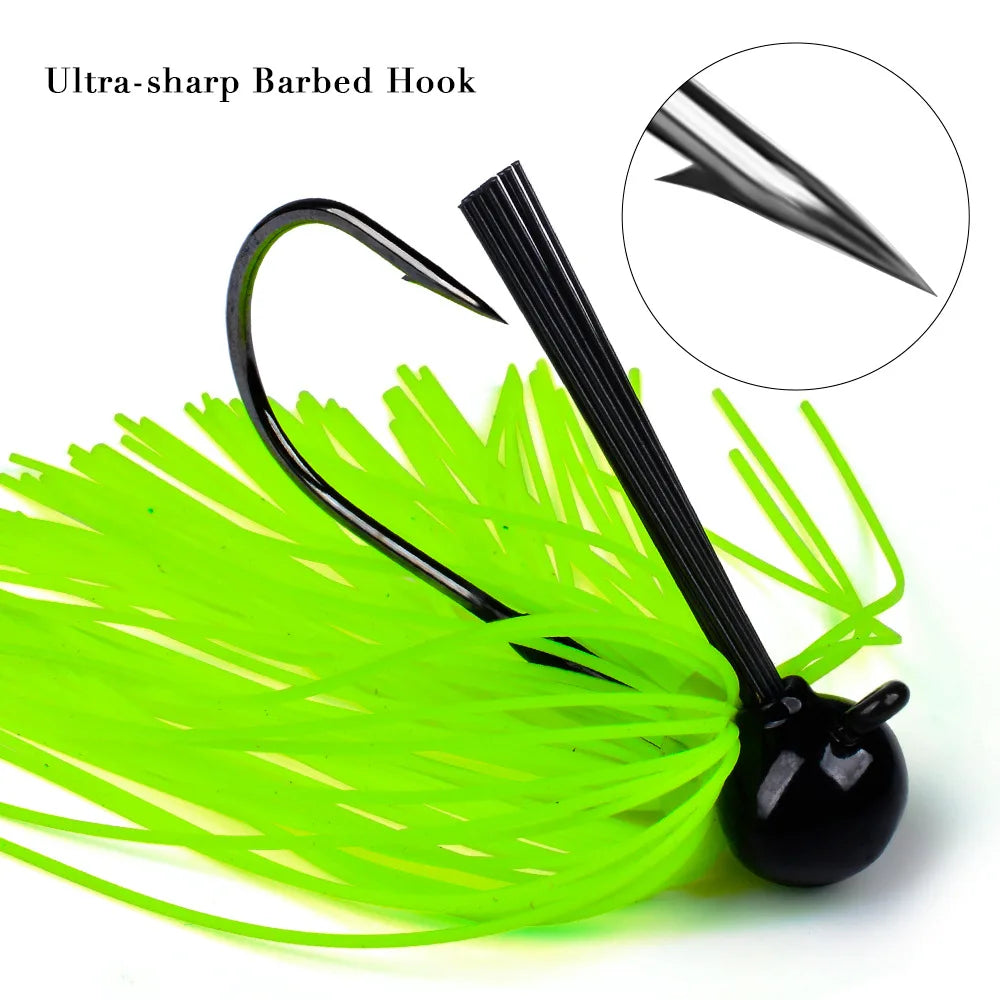 Swim & Skipping Jig – Weedless Bass Fishing Jig