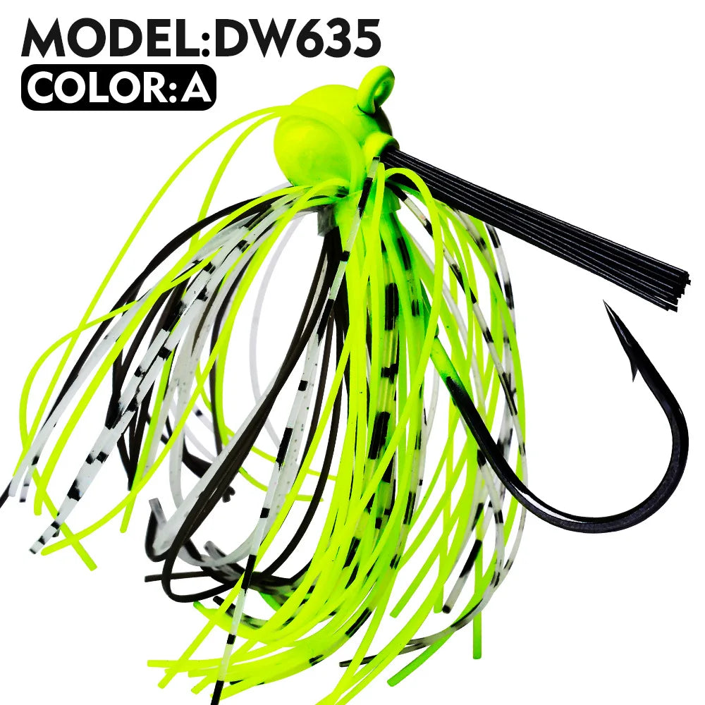 Swim & Skipping Jig – Weedless Bass Fishing Jig