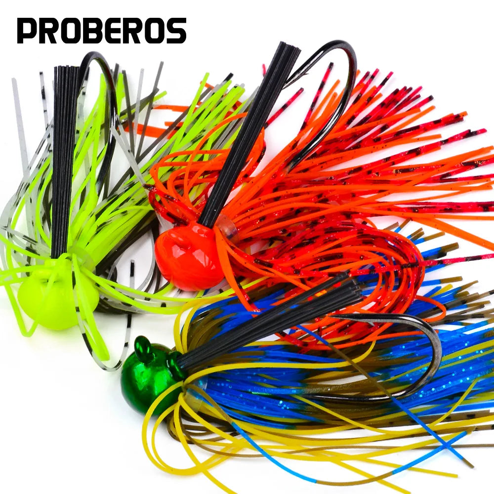 Swim & Skipping Jig – Weedless Bass Fishing Jig