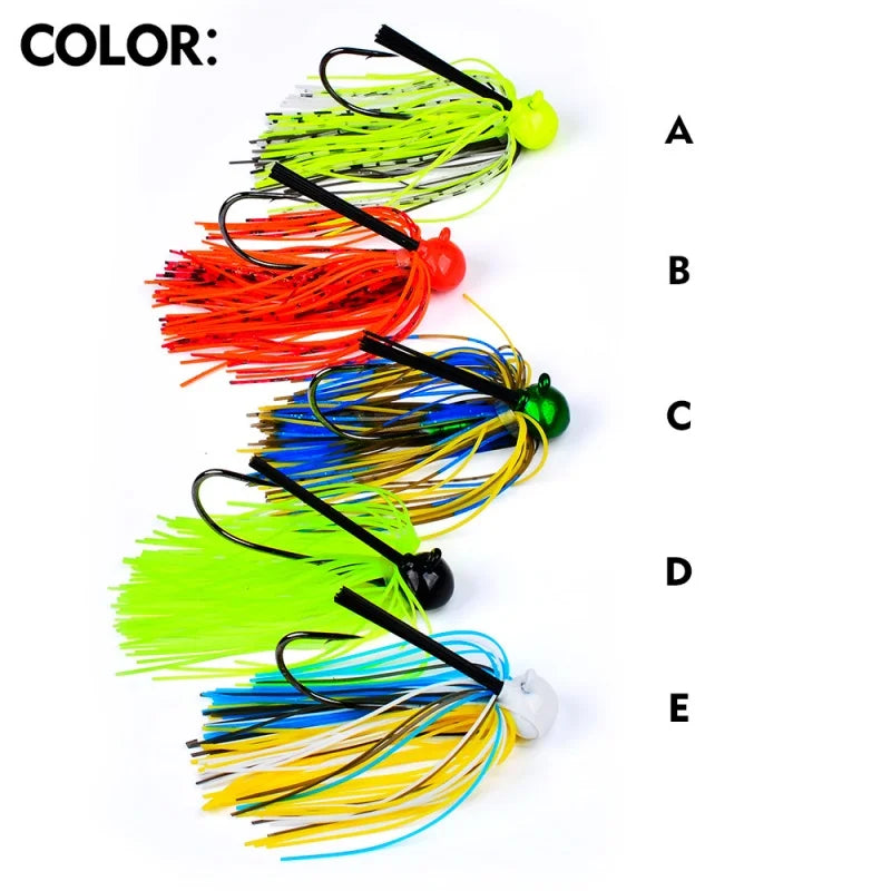 Swim & Skipping Jig – Weedless Bass Fishing Jig