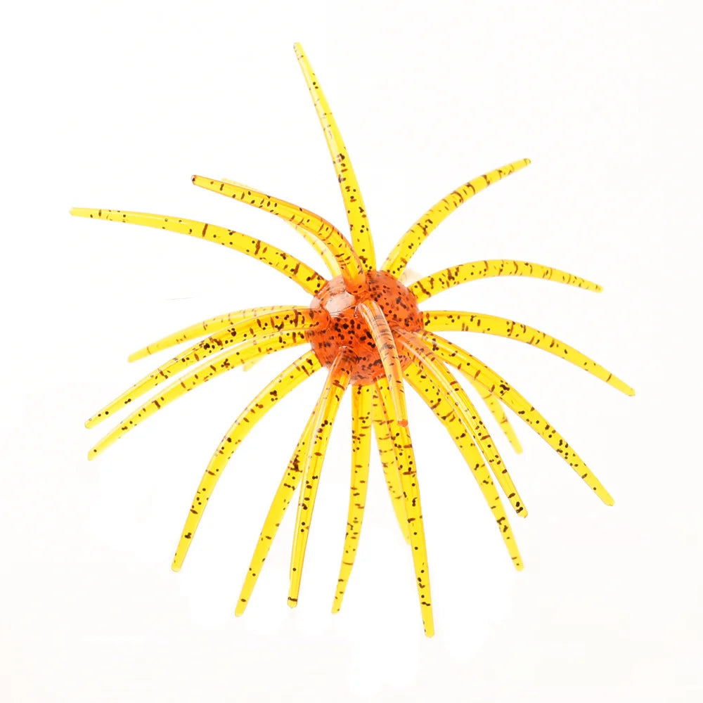 Bass Kings 20mm 3pcs Sea Urchin – Rare Color Collection | Ultra Soft TPE Fishing Lure